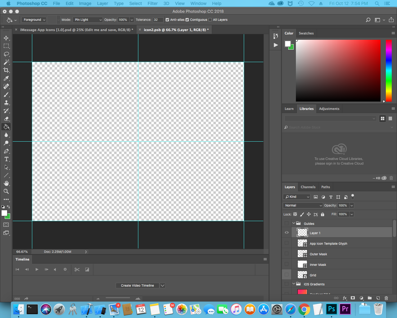 Solved How do I paint a solid color over a transparent la... Adobe